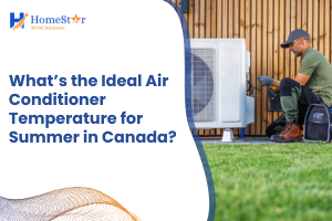 what’s the ideal air conditioner temperature for summer in canada.